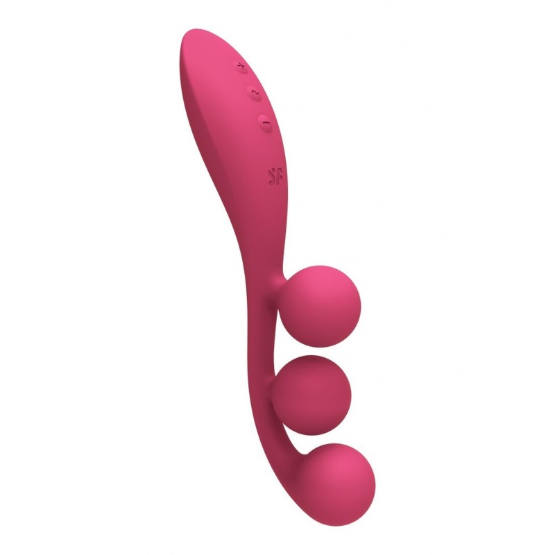 Wibrator wielofunkcyjny Satisfyer Tri Ball 1 red